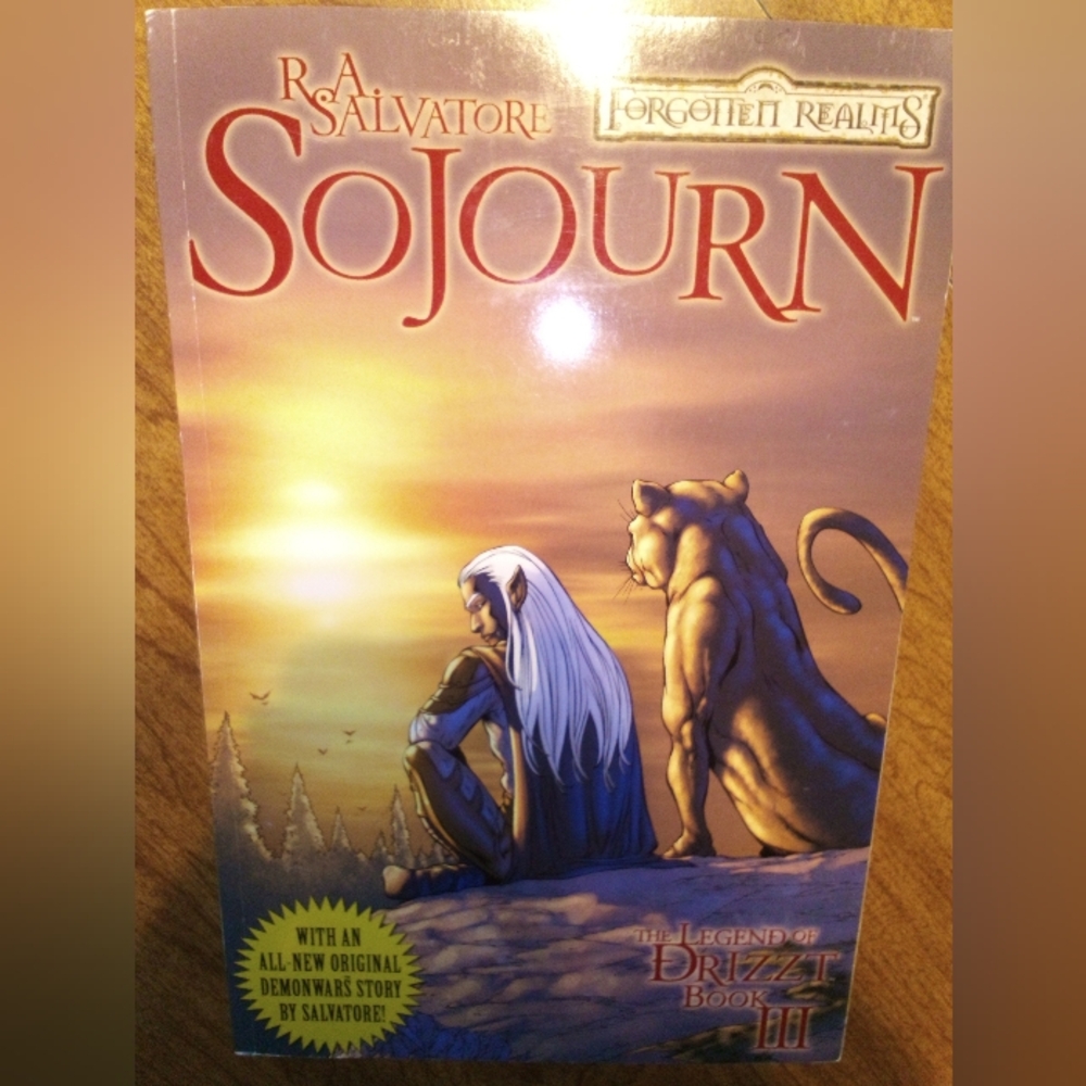 Forgotten Realms Sojourn Legend Of Drizzt Book 3 2006 TPB By R.A. Salvatore